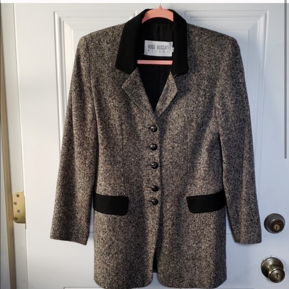 Vintage Tweed Blazer - Picture 2 of 6